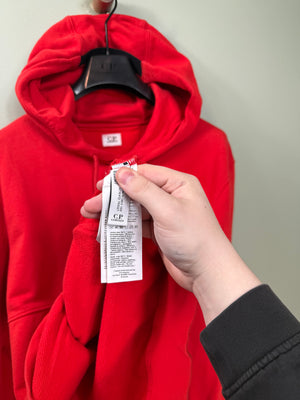C.P. Company Red Hoodie