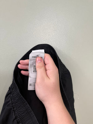Stone Island Black RE-T Cargo Bottoms