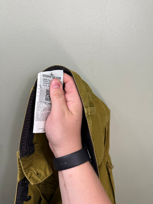 Stone Island Yellow SL Cargo Shorts