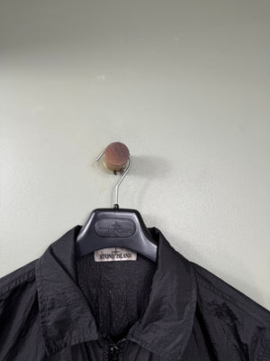 Stone Island Black Nylon Metal Overshirt