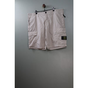 Stone Island Beige RE Cargo Shorts