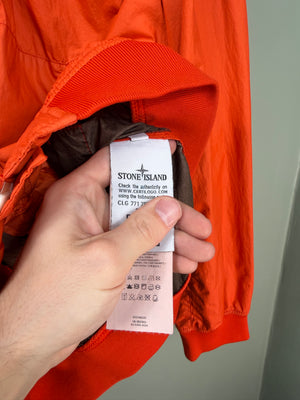 Stone Island Orange Membrana Jacket