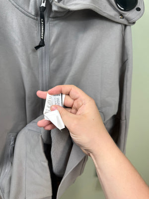 C.P. Company Grey Goggle Hoodie