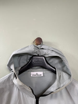 Stone Island Grey Supima Cotton Twill Jacket