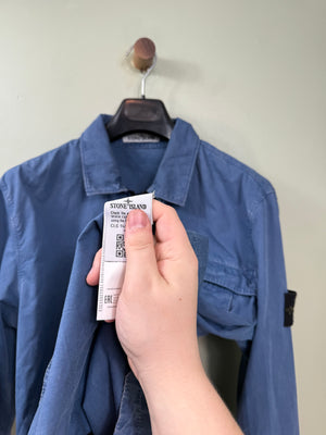Stone Island Blue Overshirt