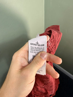 Stone Island Red Overshirt