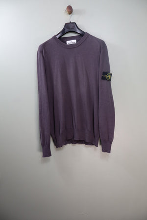 Stone Island Charcoal Grey Knit Jumper
