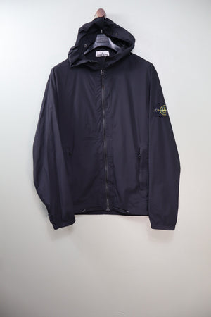 Stone Island Black Skin Touch Nylon Jacket