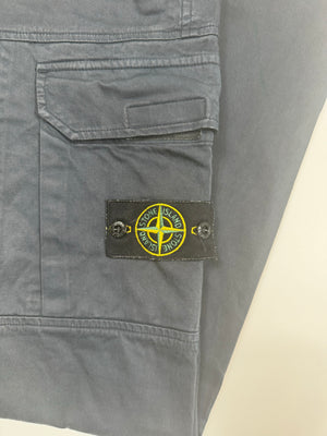 Stone Island Navy LO Cargo Bottoms