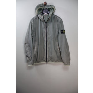 Stone Island Khaki Lamy Velour Jacket