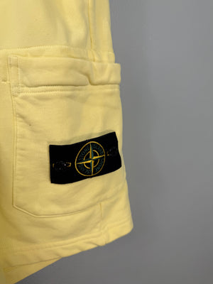 Stone Island Yellow Shorts