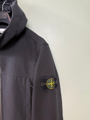 Stone Island Black Soft Shell Jacket