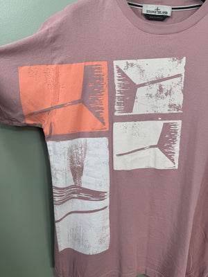 Stone Island Pink T-Shirt
