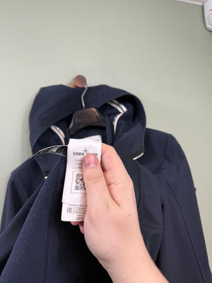 Stone Island Navy Soft Shell Jacket