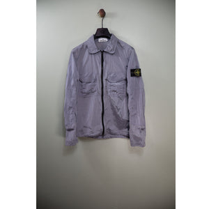 Stone Island Grey Nylon Metal Overshirt