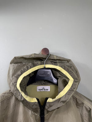 Stone Island Green Nylon Metal Watro Ripstop Jacket