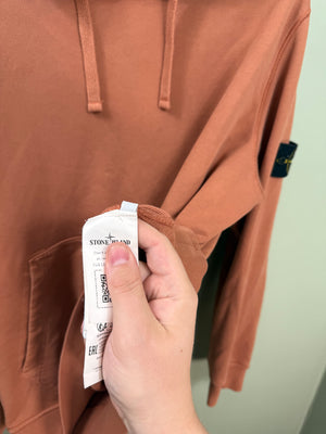 Stone Island Burnt Orange Hoodie