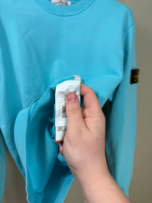 Stone Island Aqua Blue Jumper
