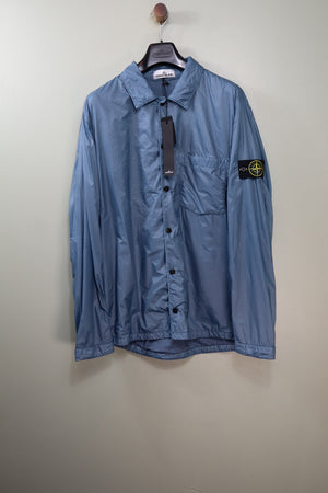 Stone Island Blue Crinkle Reps Jacket