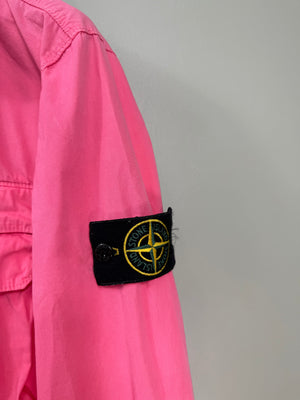 Stone Island Pink Overshirt