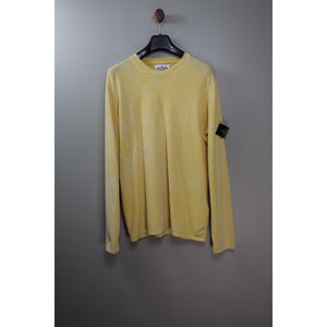 Stone Island Yellow Ovo Dye Jumper