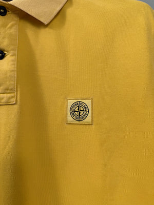 Stone Island Yellow SL Polo Shirt
