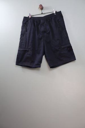 Stone Island Black CO Ghost Cargo Shorts