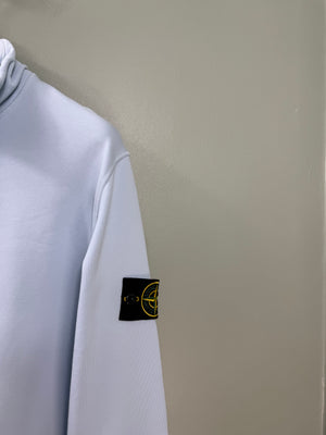 Stone Island Ice Blue 1/4 Zip Jumper