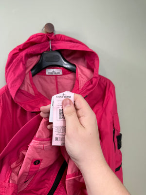 Stone Island Pink Naslan Light Watro Jacket