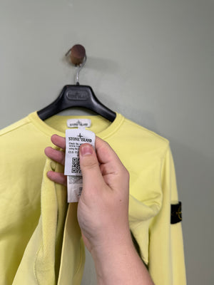 Stone Island Yellow Jumper