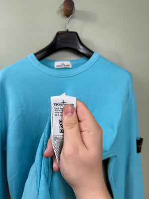 Stone Island Aqua Blue Jumper