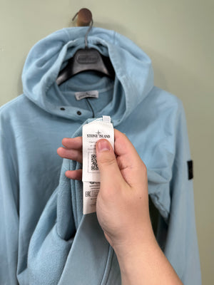 Stone Island Baby Blue Hoodie