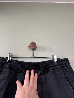 Stone Island Black RE-T Ghost Cargo Bottoms