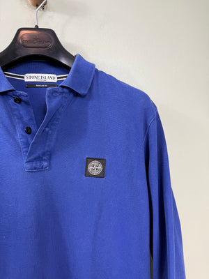 Stone Island Blue Regular Fit Polo