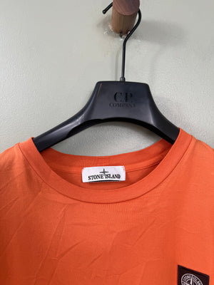 Stone Island Orange T-Shirt