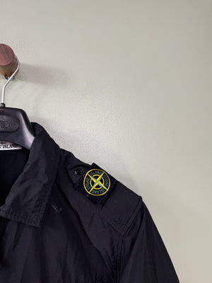 Stone Island Black Naslan Overshirt