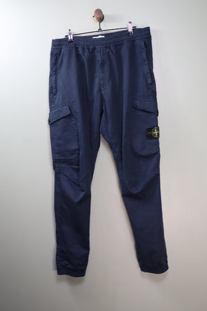 Stone Island Navy RE-T Cargo Bottoms