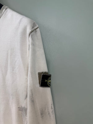 Stone Island Khaki Hand Corrosion Jumper