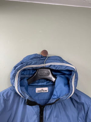 Stone Island Blue Crinkle Reps Primaloft Jacket