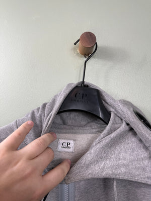 C.P. Company Grey Goggle Hoodie