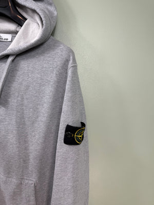 Stone Island Grey Zipped Hoodie