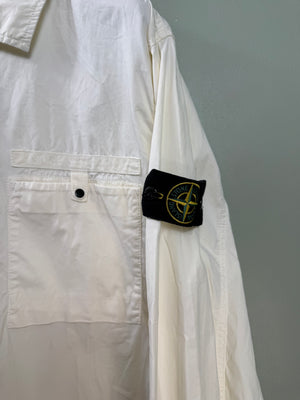 Stone Island Light Yellow Overshirt