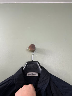 Stone Island Navy Nylon Metal Overshirt