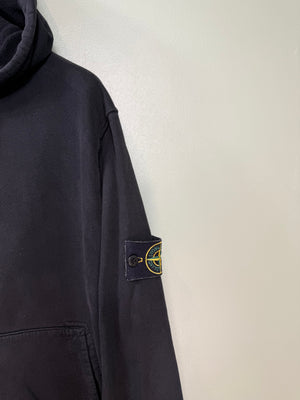Stone Island Black Zipped Hoodie