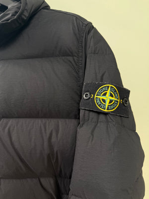 Stone Island Black Seamless Tunnel Down Jacket