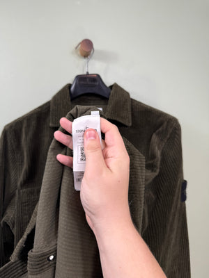 Stone Island Khaki Corduroy Overshirt