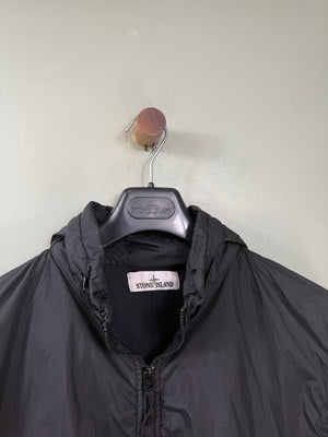 Stone Island Black Crinkle Reps Jacket