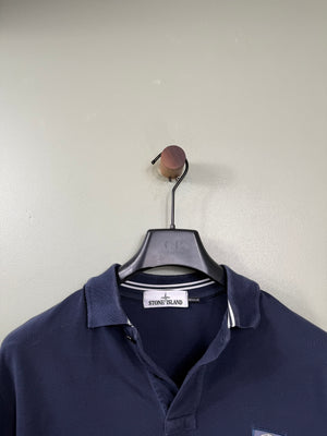 Stone Island Navy Regular Fit Polo