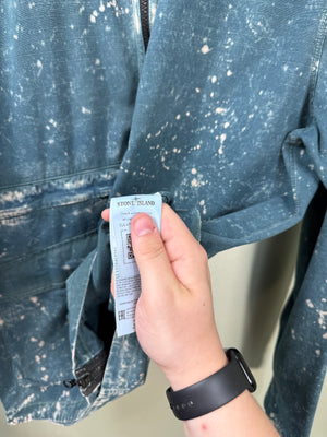 Stone Island Petrol Green Ovo Dye Overshirt