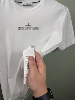 Stone Island White T-Shirt